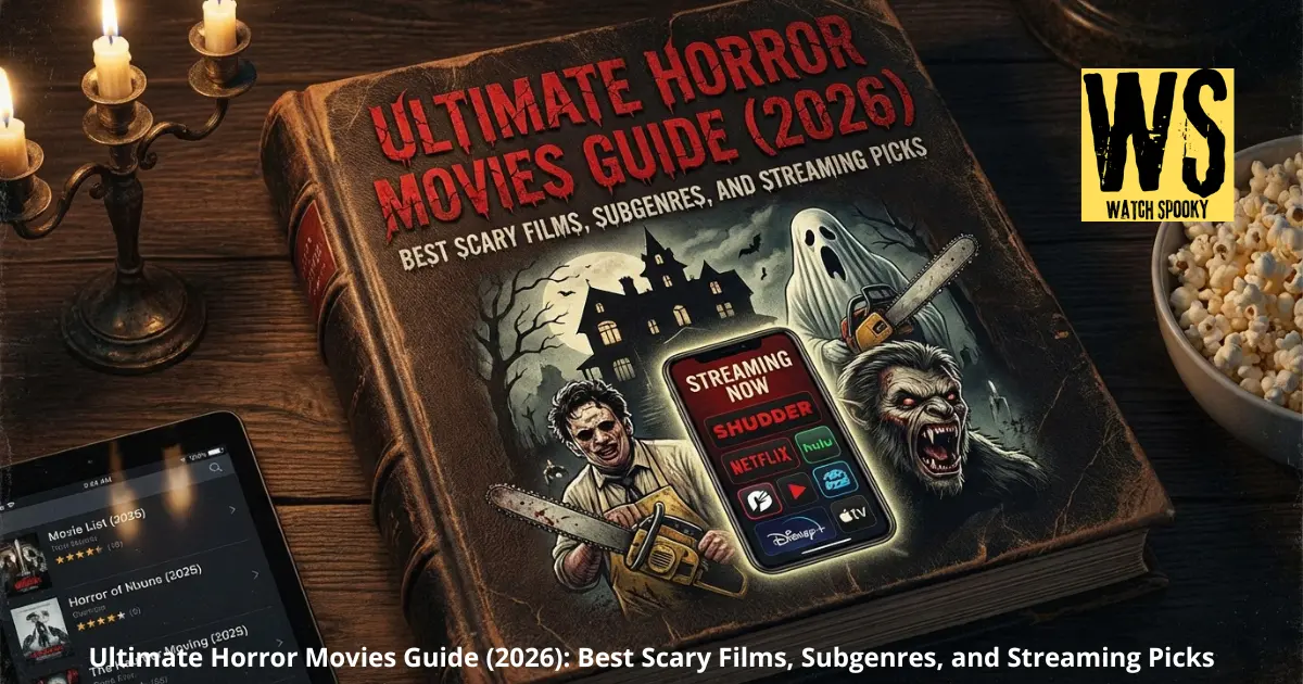 Ultimate Horror Movies Guide (2026): Best Scary Films, Subgenres, and Streaming Picks