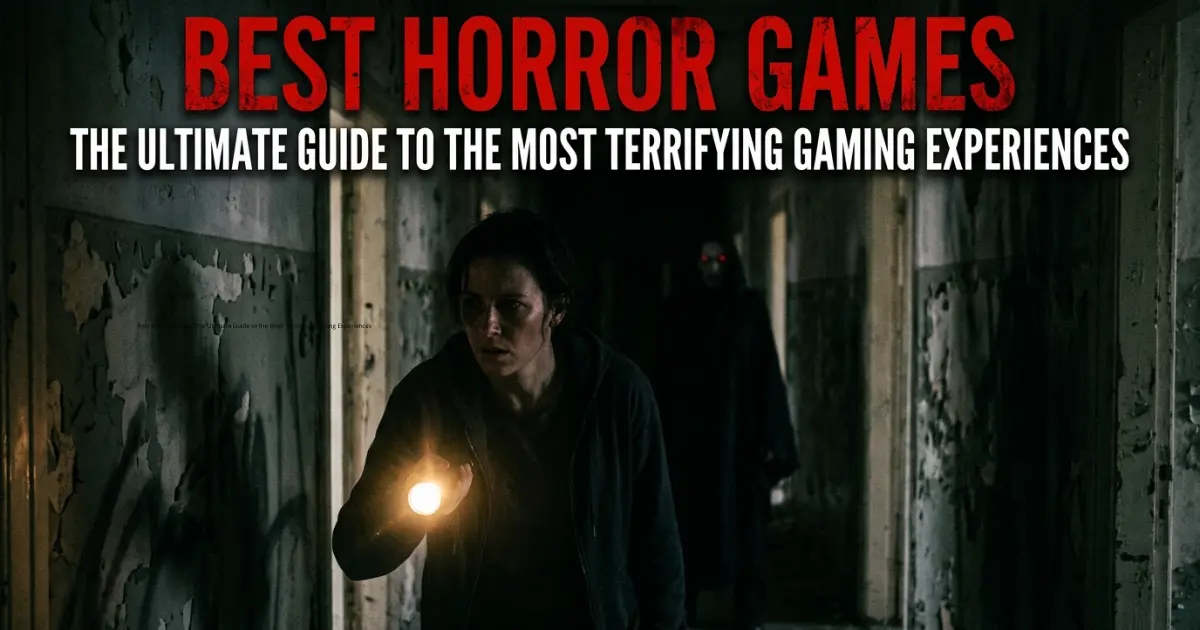 Best Horror Games: The Ultimate Guide to the Most Terrifying Gaming Experiences