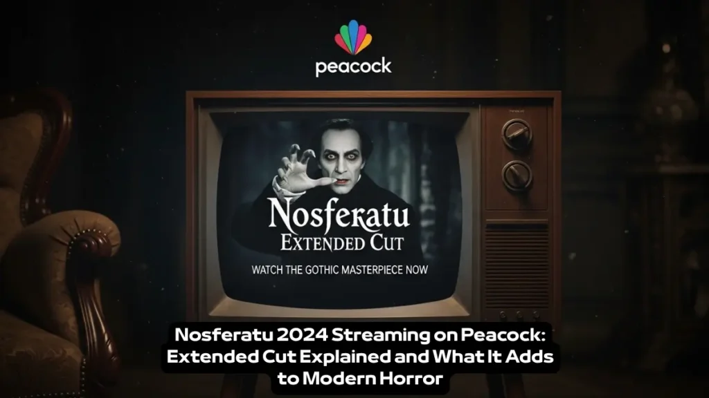 Nosferatu 2024 Streaming on Peacock: Extended Cut Explained and What It Adds to Modern Horror