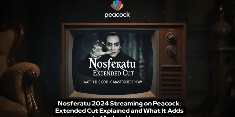 Nosferatu 2024 Streaming on Peacock: Extended Cut Explained and What It Adds to Modern Horror